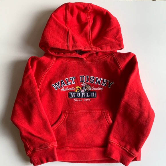 Disney World Parks Minnie Mouse Hoodie Size XS 3-4 - Picture 1 of 7